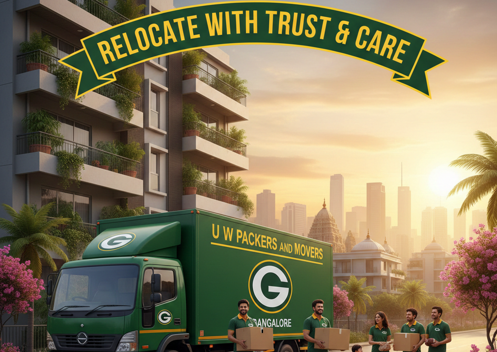 Professional packers and movers team working in Bangalore